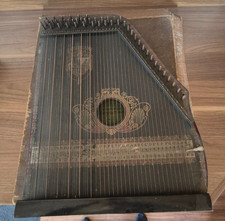 Alte Zitter - Musikinstrument - Antik