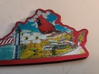 Vintage Colorful Virginia Rubber Refrigerator Magnet — photo 3