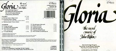Gloria: Sacred Music of John Rutter -  CD EKVG The Cheap Fast Free Post