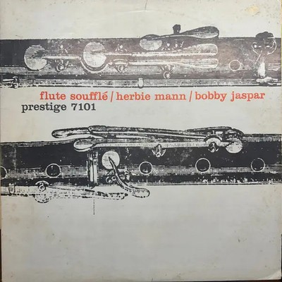 Herbie Mann & Bobby Jaspar Flute Souffle MONO Near Mint Prestige Vinyl LP