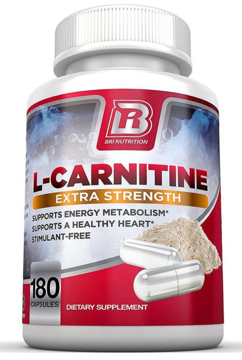 BRI Nutrition L-Carnitine Supplement 1000mg