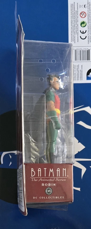 Figura de acción Batman The Animated Series #06 Robin • DC Collectibles Foto 2 de 4
