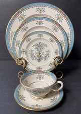 Lenox Blue Tree China Lot Of Four 5 Piece Place Settings Excellent