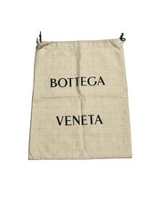 Bottega Veneta Brown Dust Bag Drawstring 16  x13.5  Cotton Storage Travel Shoes