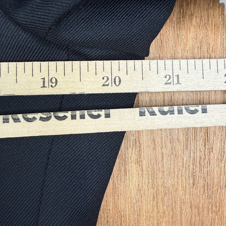 Blazer Gian Giacomo Soleri Para Hombre 38R Negro Doble Pecho 4x1 Lana Lona Italia Foto 3 de 4