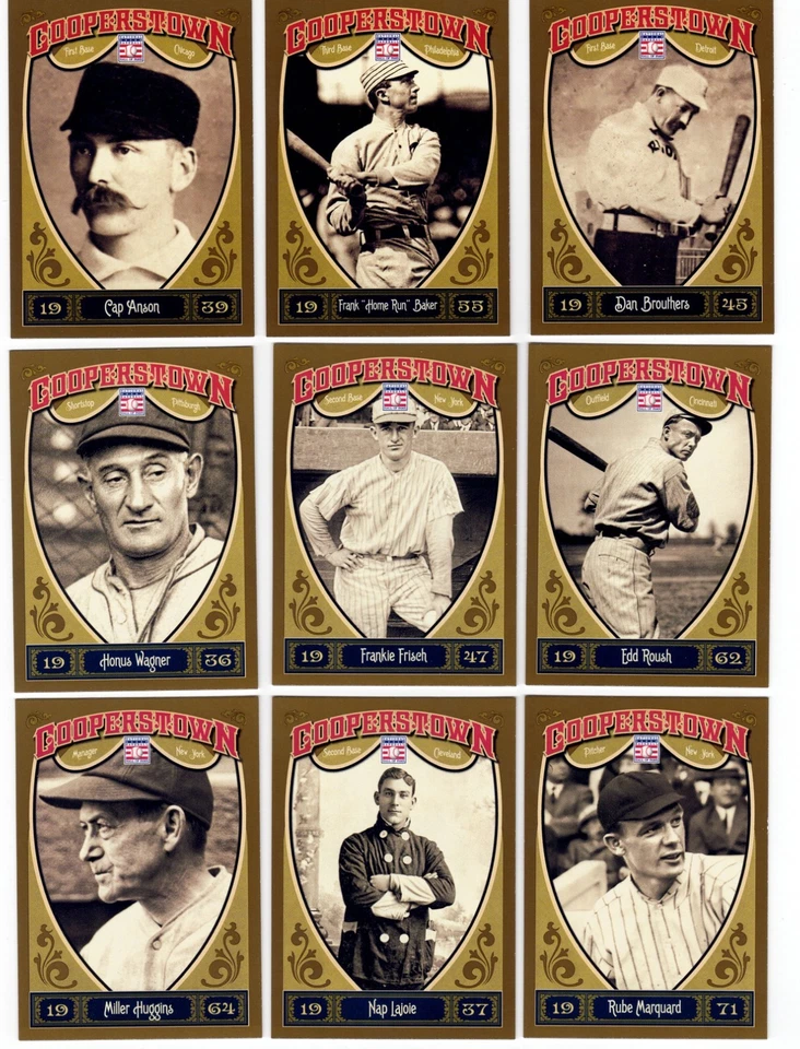 2013 Panini Cooperstown Cards YOU PICK -- BUY 4 GET 50% OFF!  Parallels HOF - Image 2 of 4