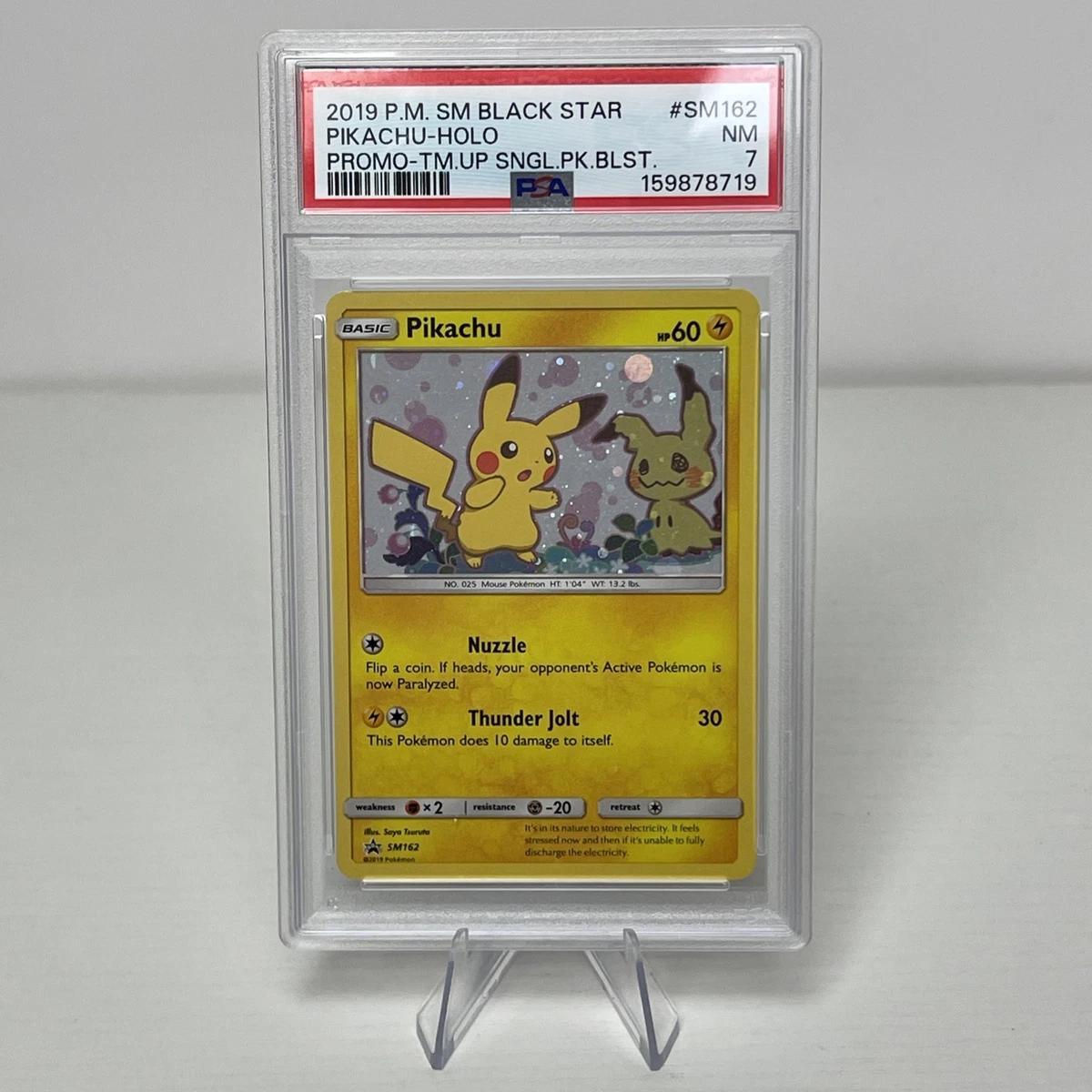 Pokémon TCG Grade 7 Pikachu Individual Collectible Card Game Cards