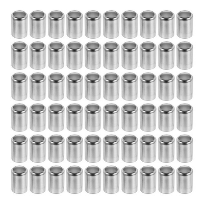 #ad 100 Pcs High pressure Pipe Accessories Hose Sleeves Stainless Steel Hydraulic $26.78
