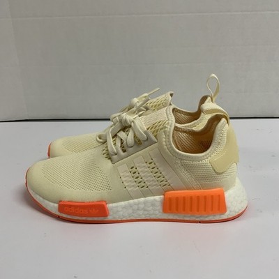 Adidas NMD R1 Cream White Screaming Orange Size 6.5 Mens 8 WM FY5984