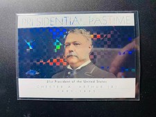 2004 Topps Chrome Presidential Pastime Chester A. Arthur #PP21 X-Fractor /21