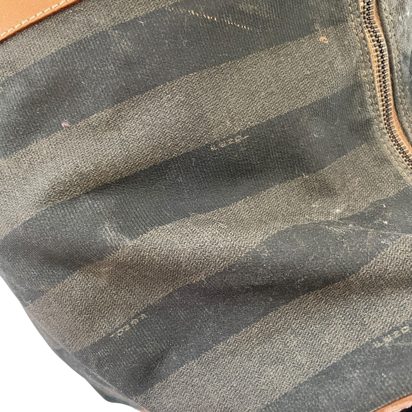 Fendi Pecan Travel Boston Bag 60 Shoulder 2way Canvas made in italy thumbnail 16