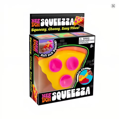 Schylling NeeDoh Pizza Cube: The Perfect Sensory Squish Pizza Fidget Cube