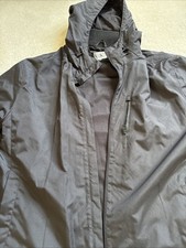 Men’s Black Lightweight Windbreaker Jacket XXL