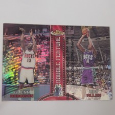 Topps 1999-00 Finest Double Feature Refractor Glenn Robinson Ray Allen DF5 Bucks