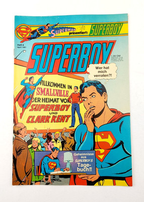 Ehapa Comic - Superman präsentiert: Superboy Heft 4 / 1981 (ohne SE) / Z1-2