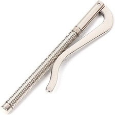 Silver Metal Bifold Money Clip Bar Wallet Replace Parts Spring Clamp Cash Holder