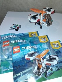 LEGO Creator 3 in 1 Sets - 31056 & 31071 - 100% Complete w/ Instructions