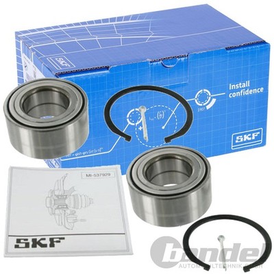 2x SKF RADLAGER VORNE passend für HYUNDAI COUPE (GK RD) ELANTRA (XD) MATRIX (FC)