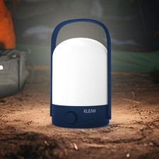 Blue Portable Cordless Lantern Table Lamp Stepless Dimmer Rechargeable LED