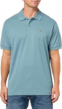 Lacoste Men's Short Sleeve Classic Pique Polo Shirt Limestone Size 4/M L1212