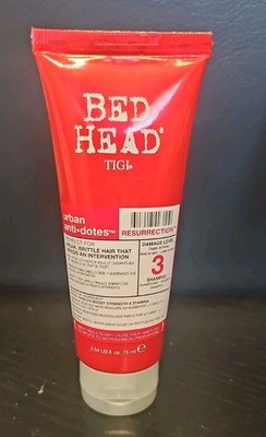 TIGI Bed Head Urban Anti+Dotes Resurrection Shampoo, Damaged Level 3, 2.54 oz.