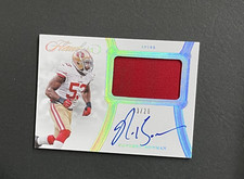 2020 Flawless Navorro Bowman /20 Panini Patch Auto