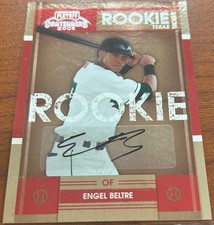 2009 Playoff Contenders Rookie Ticket ENGEL BELTRE #80 🔥 Rangers 🔥  SWEET Auto