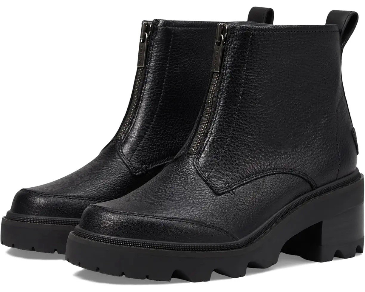 SOREL Joan Now™ Zip Women Size 10 Color Black/Black Width Medium NEW!!