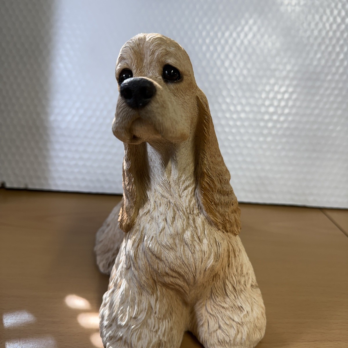 Vintage Original Sandicast Cocker Spaniel Dog Buff Sculpture | eBay