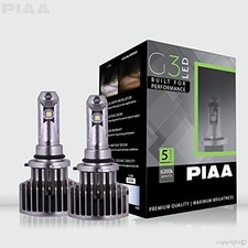 Piaa 26-17495 9005 G3 Led Bulbs 6200k T Replacement Headlight Set Of 2