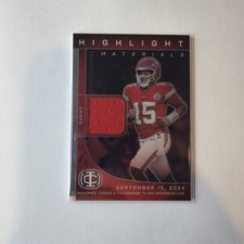 2025 Panini ICONS Patrick Mahomes Highlight Materials HM-5