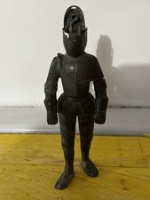 Antique Medieval Knight Table Lighter Metal Armor - H 16cm - 1950s-60s