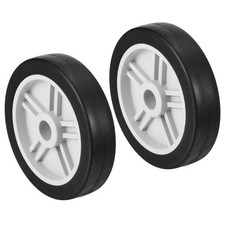 4.7" 2 Pack Universal Air Compressor Wheel with 0.7" Dia. Hole