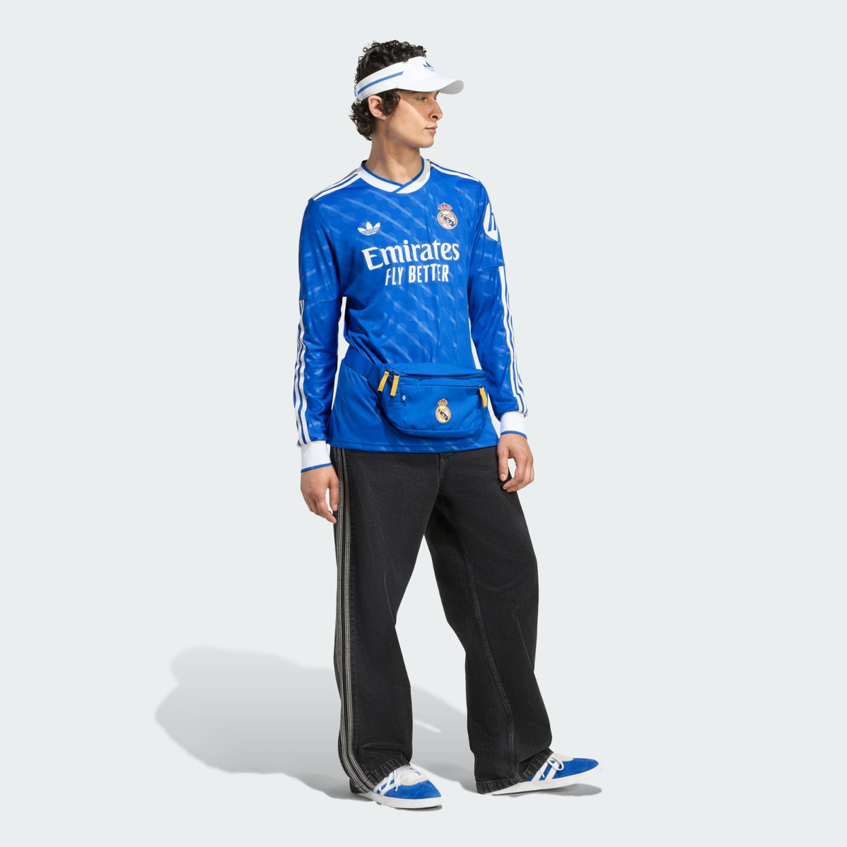 adidas Real Madrid 2025/2026 Long Sleeve Third Jersey JW4054 | eBay