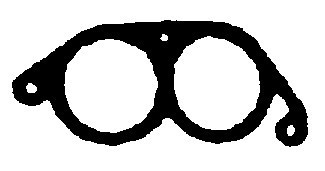 inner BGA MG9367 Gasket, intake manifold for BMW