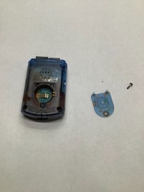 Dreamcast VMU Blue Tested working Batteries Not Included Stained water Damaged