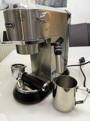 De'Longhi Dedica Style - Perfetto Kompakte Siebträgermaschine Espressomaschine M
