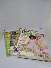 Vintage Dolls Doll Reader Magazine Lot Of 5 Issues Early 2000's
