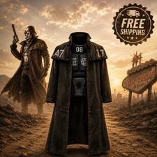 Fallout New Vegas Ranger Duster Coat NCR Veteran Ranger Cosplay Costume Jacket