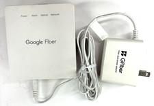 Google Fiber Jack GFLT132 1086045-01 Optical Network Terminal ONT  Power Cord