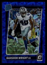 2021 Donruss Optic #285 Nahshon Wright Rookie Cowboys