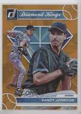 2023 Panini Donruss Diamond Kings Holo Orange Randy Johnson #11 HOF 10ph