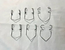 Set Of 6 Ophthalmic Wire Eyelid Speculums Small / Medium / Large