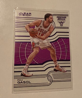 Panini Clear Vision 2015-16 Pau Gasol Parallel Numbered /25