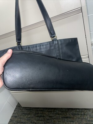 バッグ Old Coach Black Leather Tote Bag USA 90s OLD COACH Vintage Shoulder Tote Bag Leather 4140 Black Used