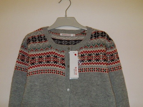 Pull Tricoté Zara Fille – Gris – Taille 13-14 Ans – Neuf Sans étiquettes