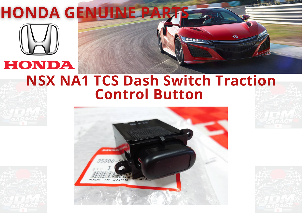 Honda Acura Genuine NSX NA1 TCS Dash Switch Traction Control