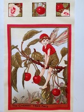 EL HADA DEL CEREZO - Panel de hadas en flor - 100% algodón Michael Miller