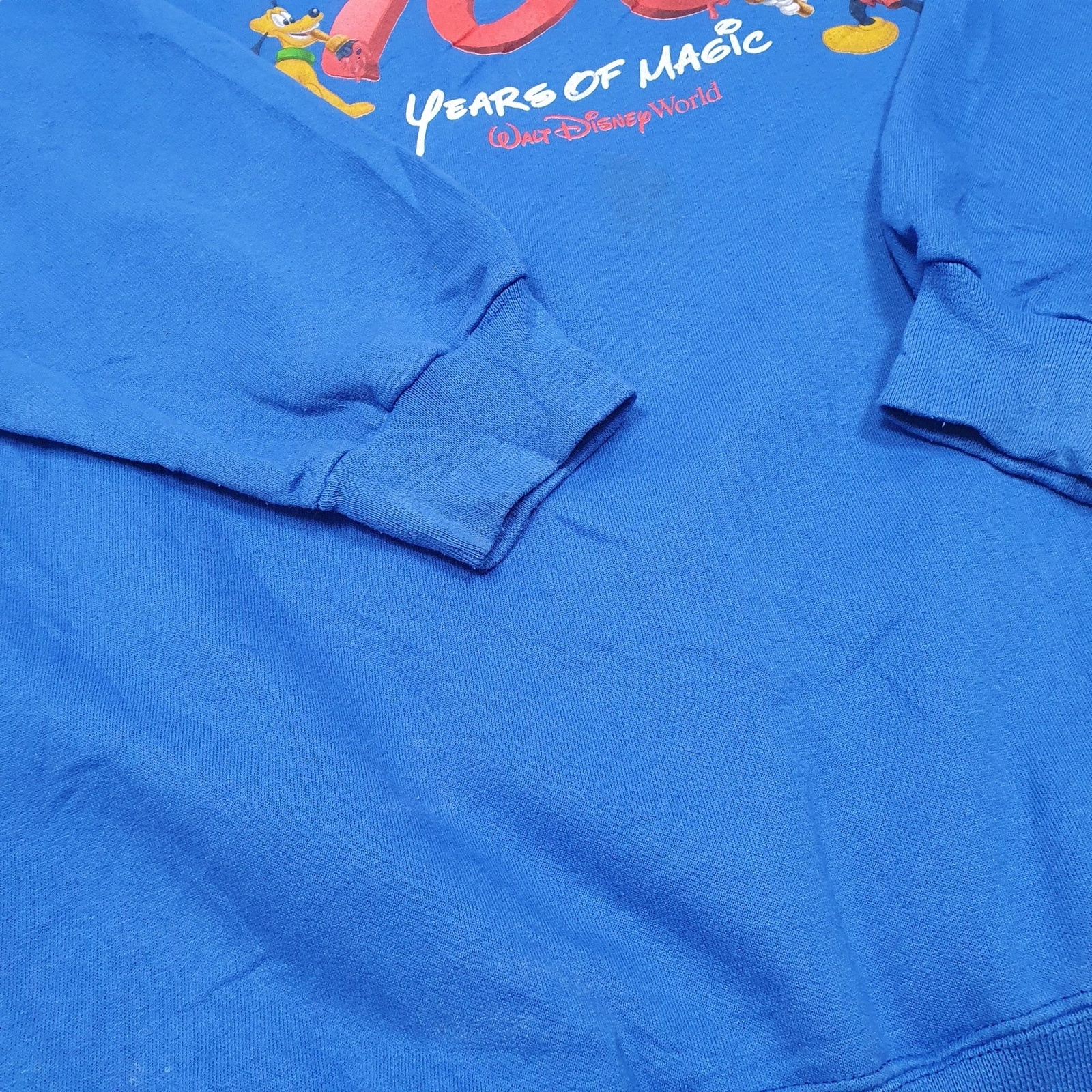 DISNEY 100 Years Mickey Mouse Disneyland Made In USA Jumper Sweatshirt M image 4