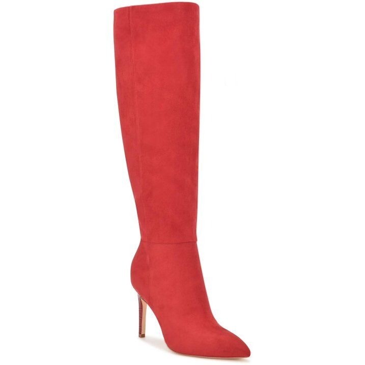Nine West Women's Richy Knee-High Boots Red Size 7 M NIB | eBay